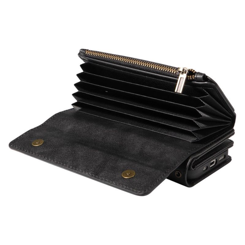 Folio Deksel Samsung Galaxy S26 Ultra Vintage Lommebok Med Skulderstropp