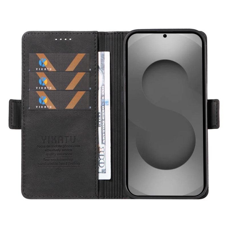 Folio Deksel Samsung Galaxy S26 Ultra Yikatu Semsket Skinneffekt