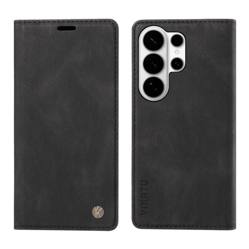 Folio Deksel Samsung Galaxy S26 Ultra Yikatu Semsket Skinneffekt Beskyttelse Deksel