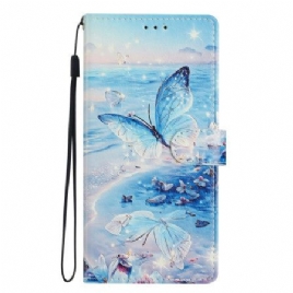 Folio Deksel Til Samsung Galaxy S26 Ultra Havsommerfugl