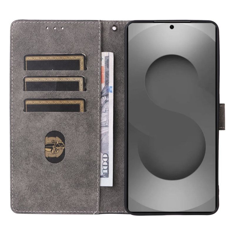 Samsung Galaxy S26 Ultra Imitert Skinneffekt Med Stropp