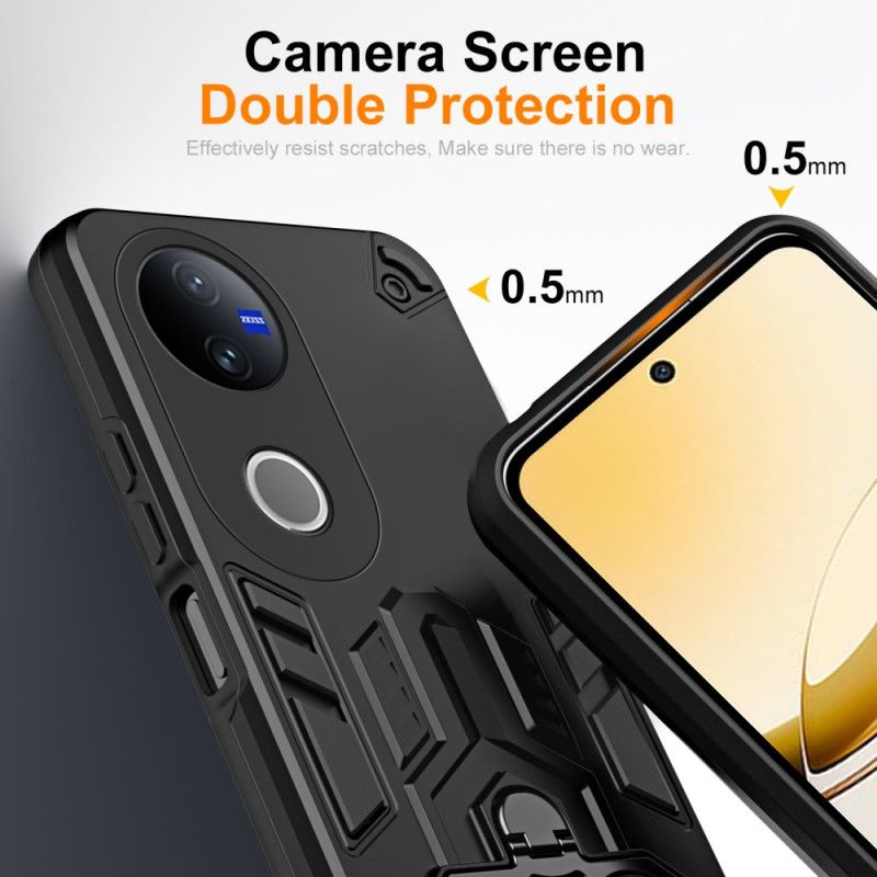 Deksel Vivo V50e 5g Mobildeksel Robust Med Stativ