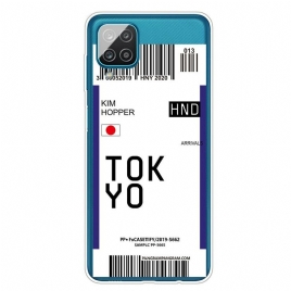 Deksel Til Samsung Galaxy A12 / M12 Boardingskort Til Tokyo