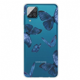 Deksel Til Samsung Galaxy A12 / M12 Ville Sommerfugler