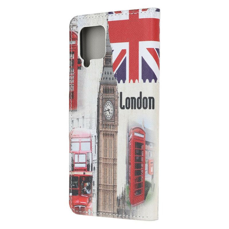 Folio Deksel Til Samsung Galaxy A12 / M12 Londonlife