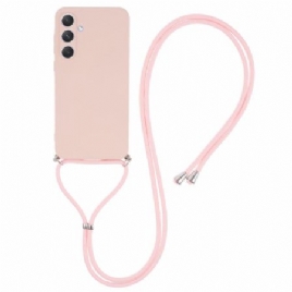 Deksel Samsung Galaxy A55 5g Med Rosa Snor