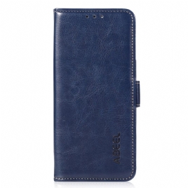 Folio Deksel Samsung Galaxy A55 5g Abeel Skinneffekt Beskyttelse Deksel