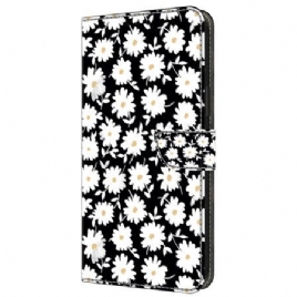 Folio Deksel Samsung Galaxy A55 5g Blomster