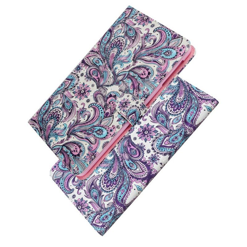 Lærdeksel Til Samsung Galaxy Tab A 10.1 (2019) Paisley-mønster