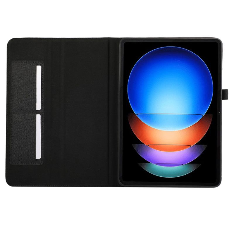 Etui Xiaomi Pad 6s Pro Stofftekstur