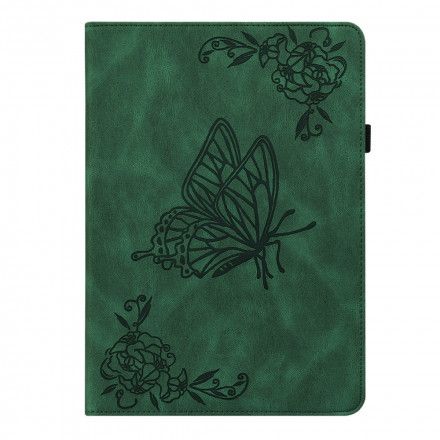 Etui Til Xiaomi Pad 5 Styliserte Sommerfugler