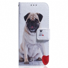 Folio Deksel Til Samsung Galaxy M33 5G Pug Dog