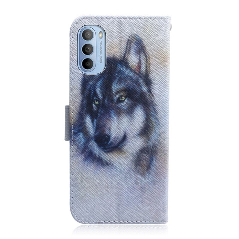 Folio Deksel Til Moto G31 / Moto G41 Canine Gaze