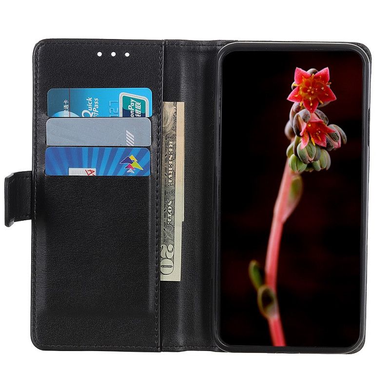 Folio Deksel Til Moto G31 / Moto G41 Delt Skinnversjon