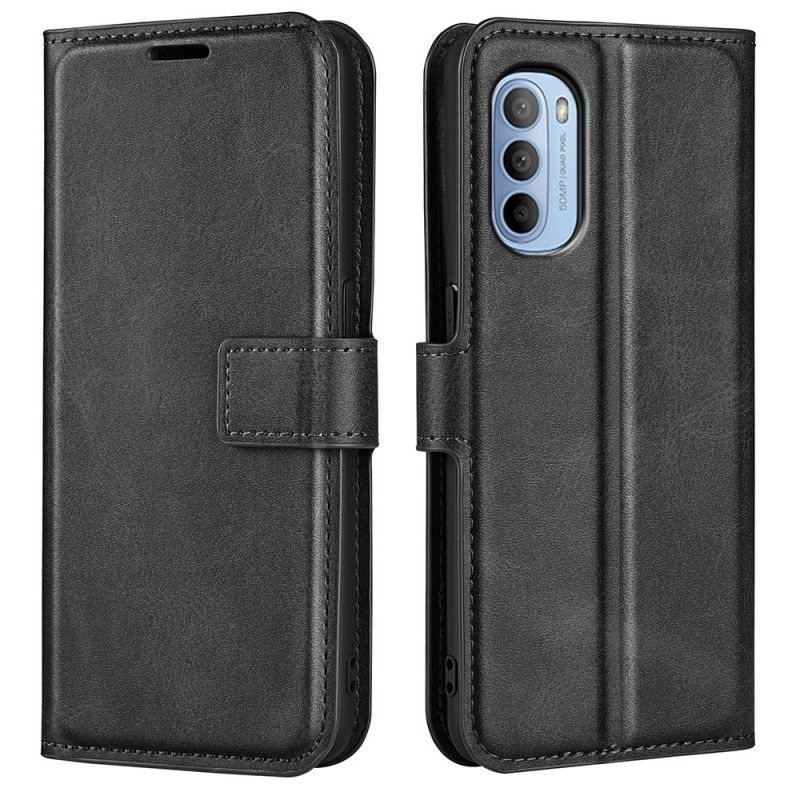 Folio Deksel Til Moto G31 / Moto G41 Ekstremt Slank Skinneffekt