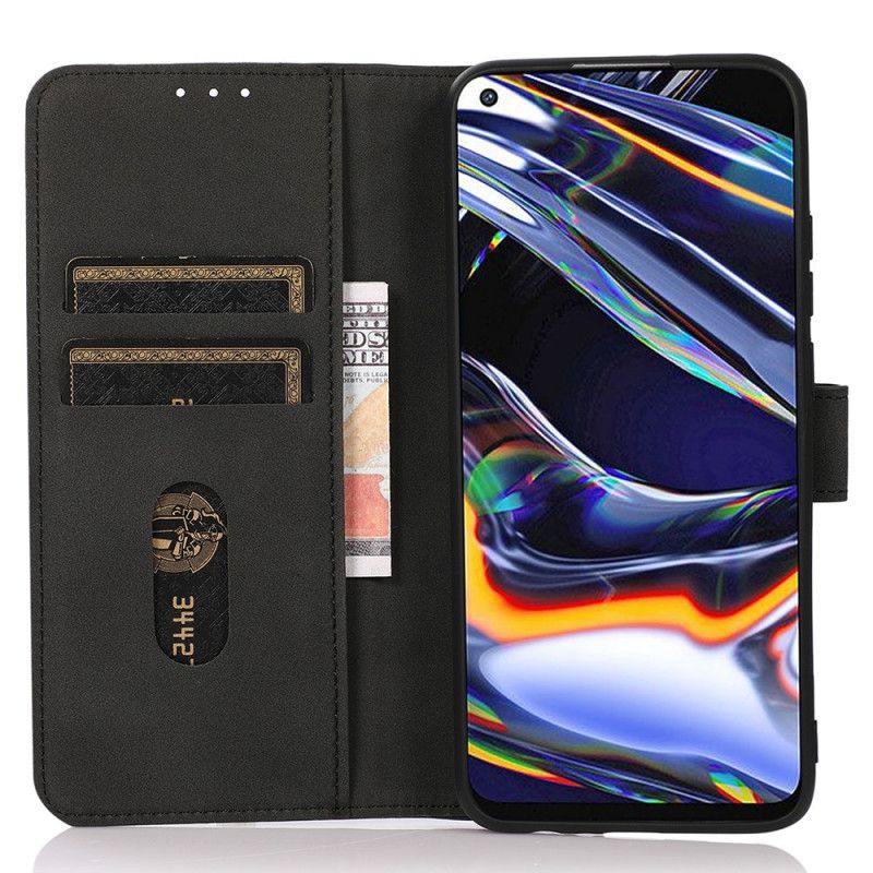Folio Deksel Til Moto G31 / Moto G41 Khazneh Mote Skinneffekt