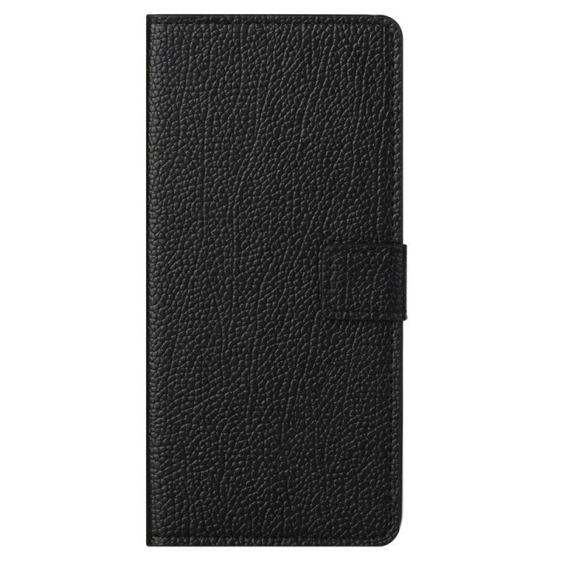 Folio Deksel Til Moto G31 / Moto G41 Litchi Grain Leather Effect