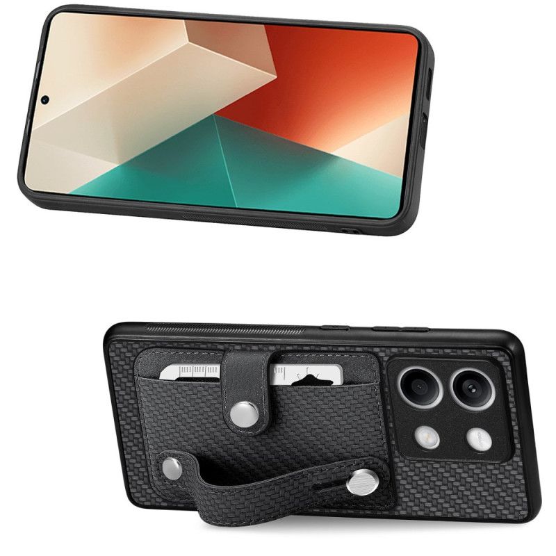 Deksel Til Xiaomi Redmi Note 13 5g Kortholder Og Stropp