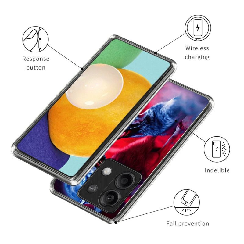 Deksel Xiaomi Redmi Note 13 5g Mobildeksel Ulv I Månen