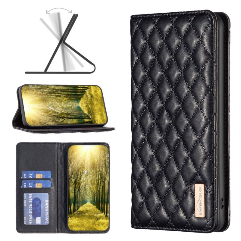 Folio Deksel Xiaomi Redmi Note 13 5g Vattert Binfen Farge