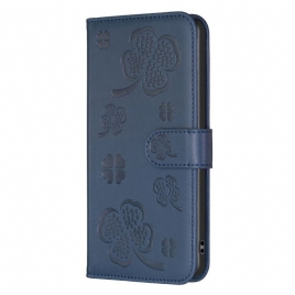 Lærdeksel Folio Deksel Xiaomi Redmi Note 13 5g Mobildeksel Kløver