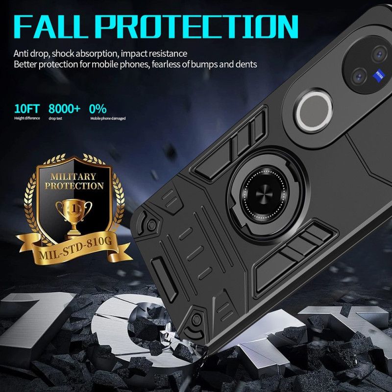 Deksel Til Vivo V50 5g Solid Ringholder