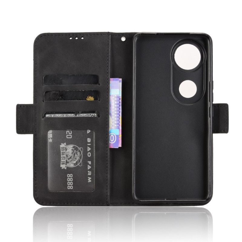 Folio Deksel Vivo V50 5g Kortholder For Flere Kort Beskyttelse Deksel