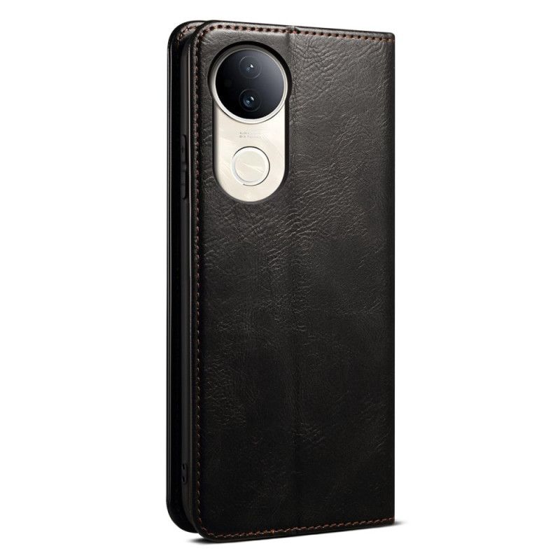 Folio Deksel Vivo V50 5g Vokset Kunstskinn