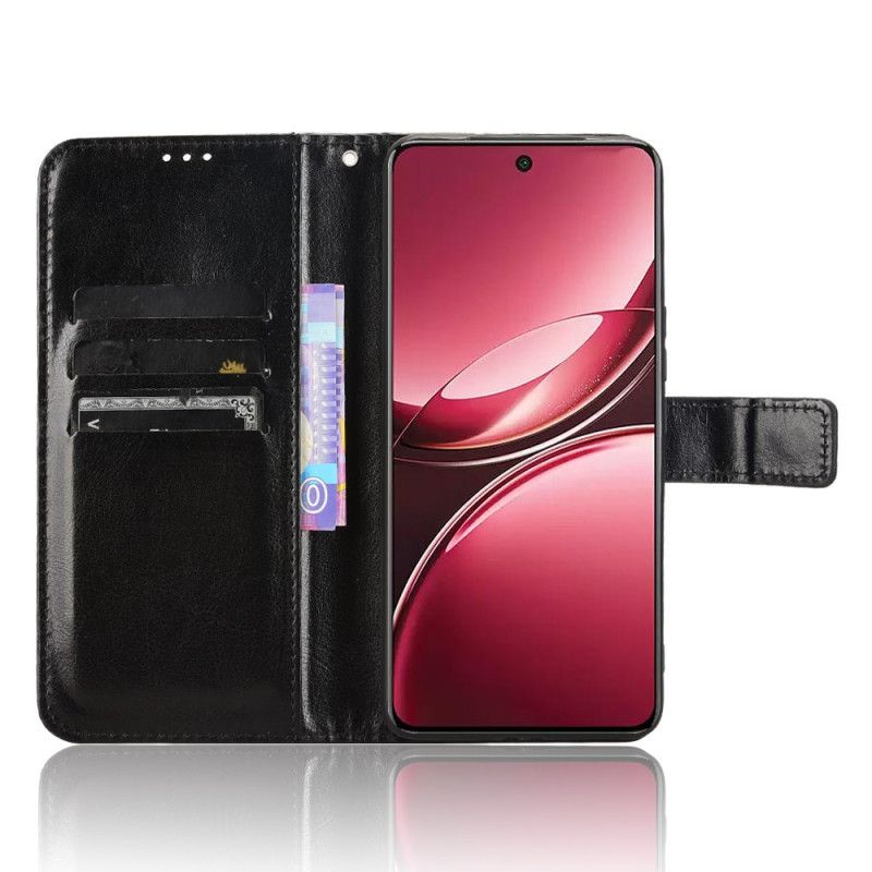 Lærdeksel Folio Deksel Vivo V50 5g Prangende Kunstskinn