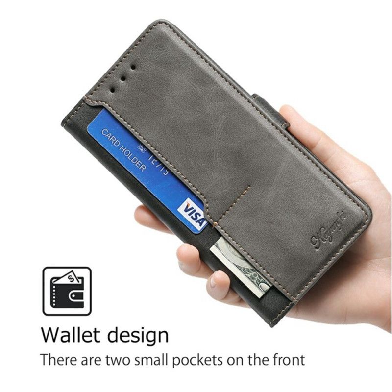 Lærdeksel Folio Deksel Vivo V50 5g Tofarget