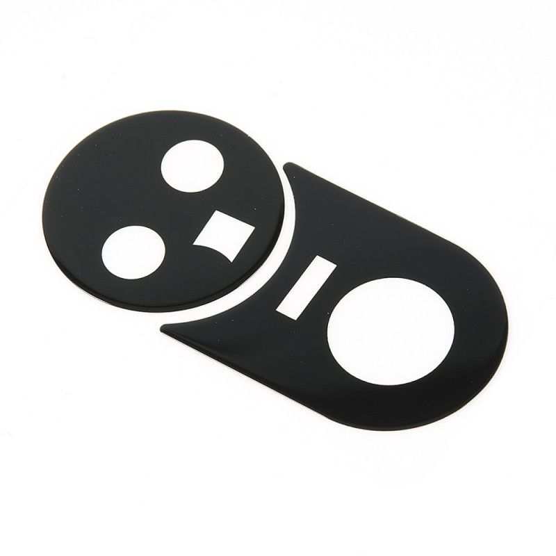 Linsebeskytter I Herdet Glass For Vivo V50 5g (svart Versjon)