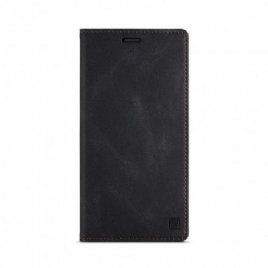Beskyttelse Deksel Til iPhone XS Max Folio Deksel Leather Effect Rfid-teknologi