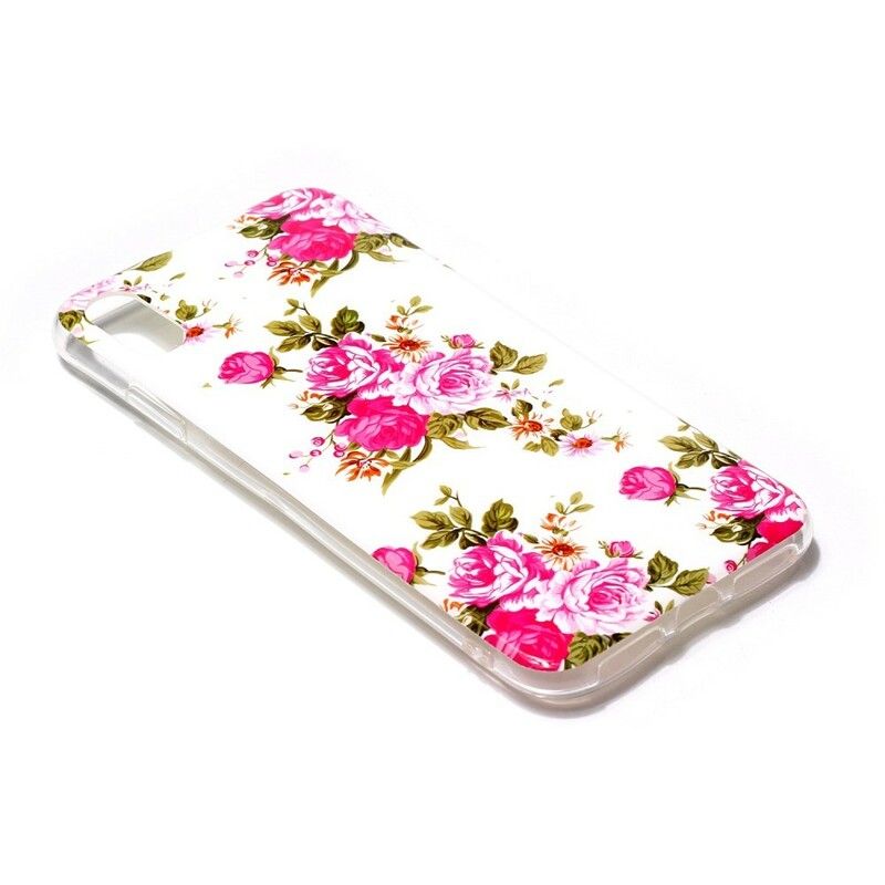 Deksel Til iPhone XS Max Fluorescerende Liberty-blomster