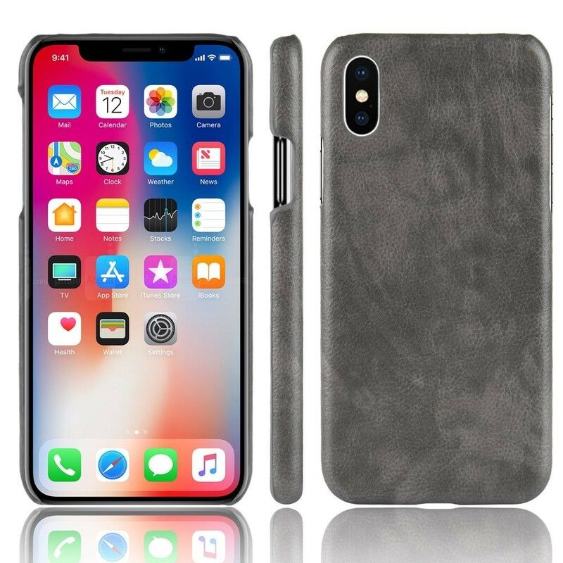 Deksel Til iPhone XS Max Lichi Skinneffekt