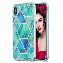Deksel Til iPhone XS Max Marmordesign