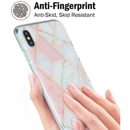 Deksel Til iPhone XS Max Marmordesign
