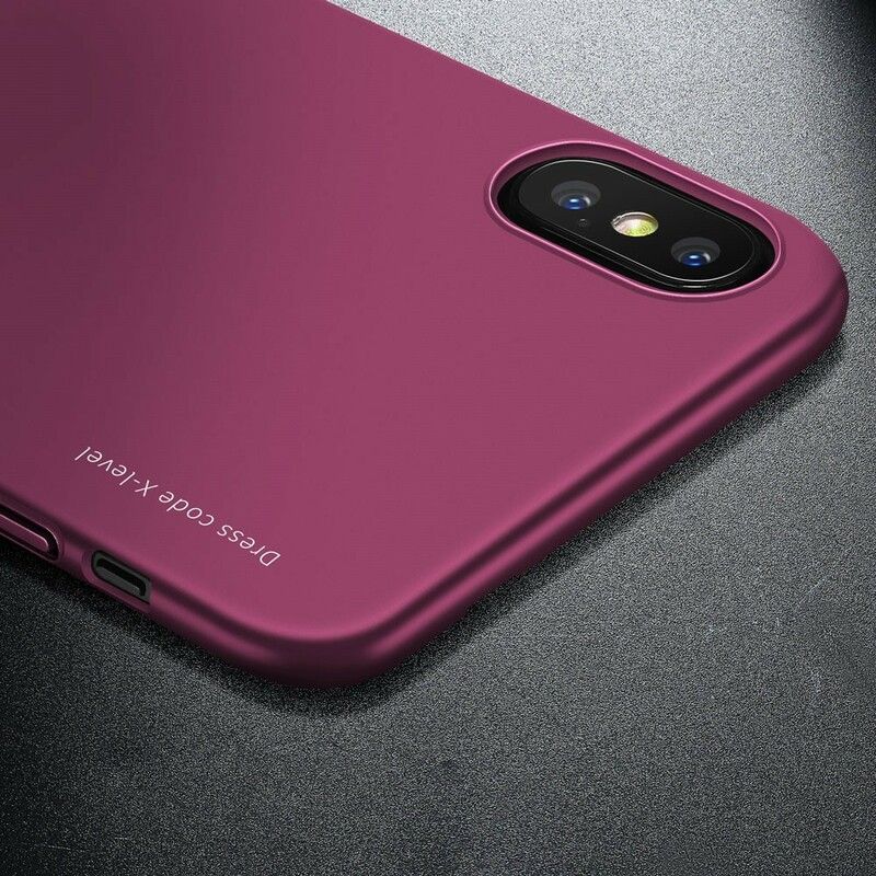 Deksel Til iPhone XS Max Metallisk Effekt
