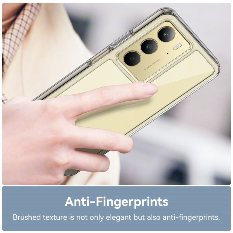 Deksel Realme C75 Gjennomsiktig Med Skjermbeskytter I Herdet Glass