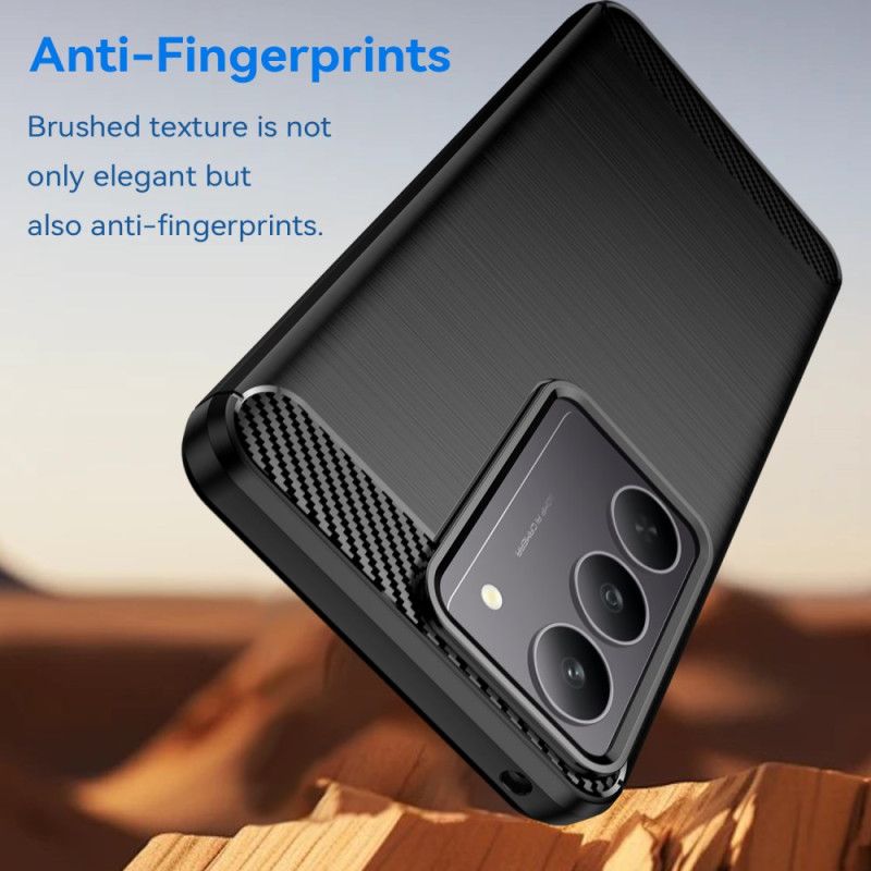 Deksel Realme C75 Mobildeksel Børstet Karbonfiber