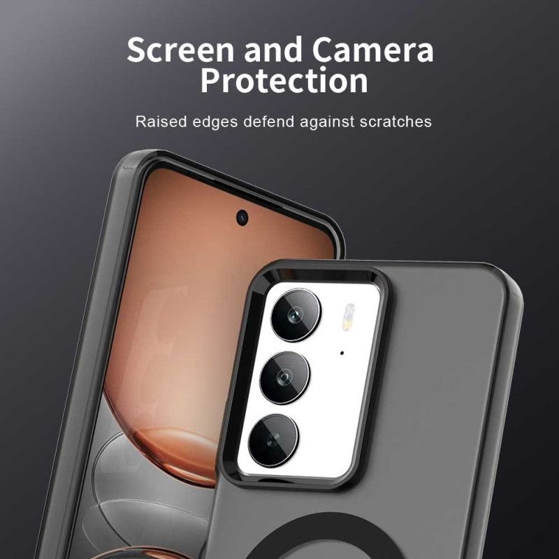 Deksel Realme C75 Mobildeksel Kompatibel Med Frostet Magsafe