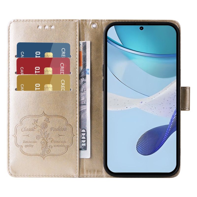 Folio Deksel Realme C75 Sommerfugler Og Blomster