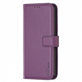 Folio Deksel Til Realme C75 Binfen Farge Fuskeskinn