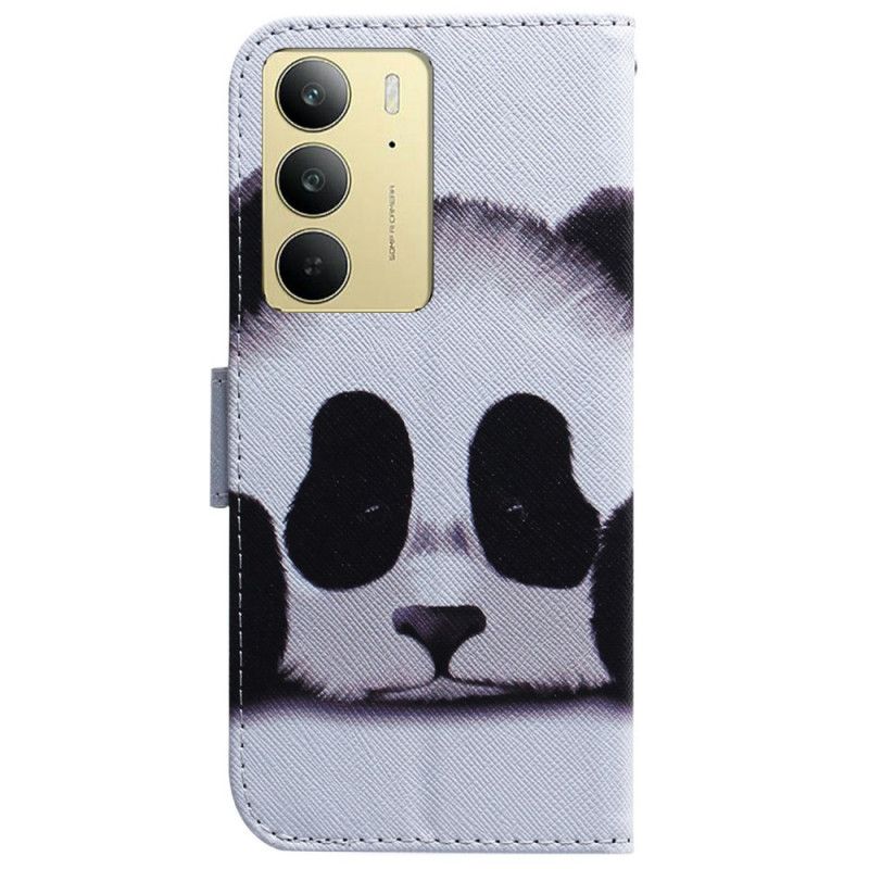 Folio Deksel Til Realme C75 Panda