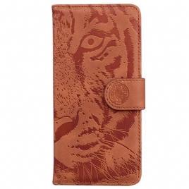 Folio Deksel Til Realme C75 Tigertrykk