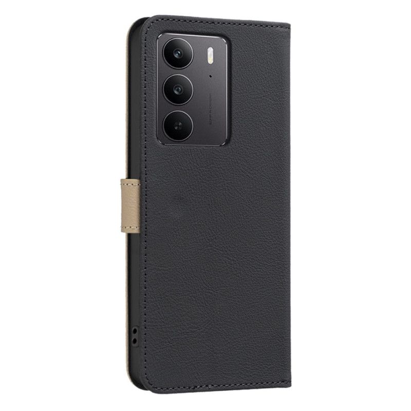 Lærdeksel Folio Deksel Realme C75 Binfen Color Blomstermønster