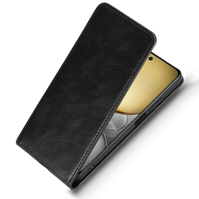 Lærdeksel Folio Deksel Realme C75 Mobildeksel Vertikal Klaffdesign