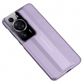 Deksel Til Huawei P60 Pro Ekte Skinn