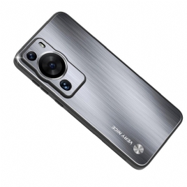 Mobildeksel Til Huawei P60 Pro Børstet Aluminium