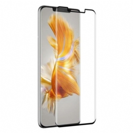 Huawei Mate 50 Pro Black Edge Skjermbeskytter I Herdet Glass
