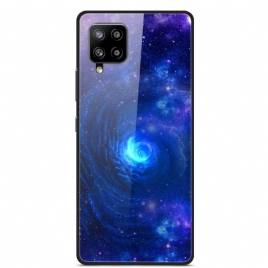 Deksel Til Samsung Galaxy A42 5G Glass Og Silikon Galaxy